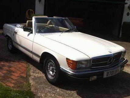 1985 Mercedes 280SL manual for sale