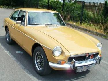 1975 Factory MGB GT  V8 for sale