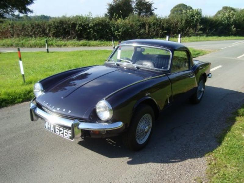 Triumph spitfire mk 3 at Brightwells last sale of 2015