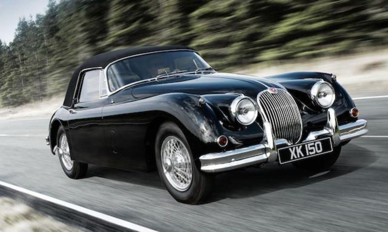 World record price for a Jaguar XK150 at Bonhams