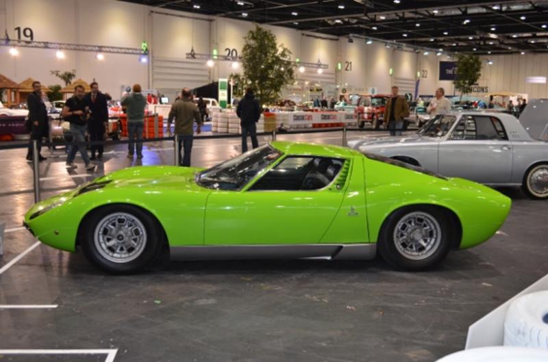 The London Classic Car Show lamborghini muira The London Classic Car Show lamborghini muira