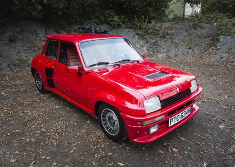 Renault 5 Turbo at Silverstone auctions at the NEC show