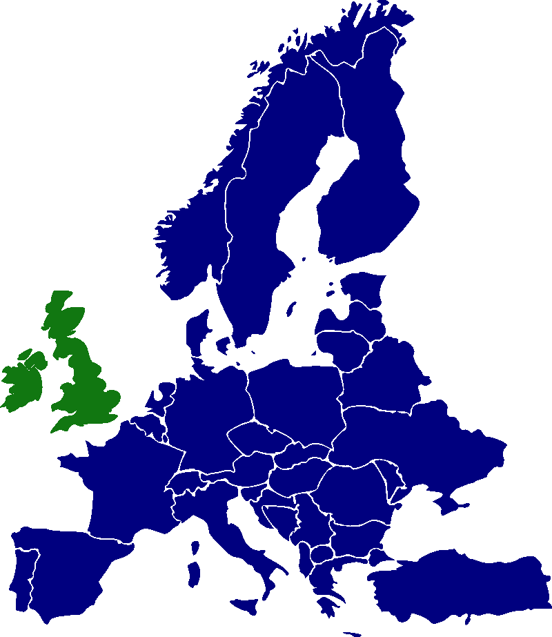 European map European map